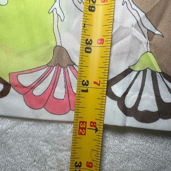 Vintage 1960s/70s Emilio Pucci 100% Silk Abstract AOP Retro MOD Dress - Picture 11 of 11